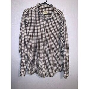 G H Bass Mens Button Down Shirt